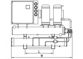 Máy Lạnh Chillers R-410A TCW 20 ~ 30NBK2D